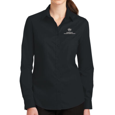 Ladies 3/4 Sleeve Baby Twill Shirt Thumbnail